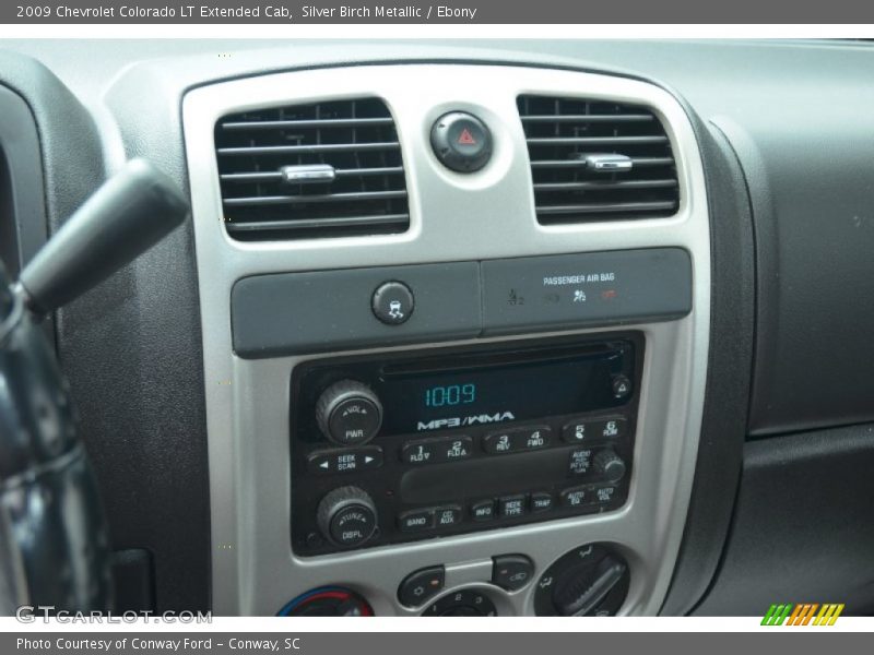 Silver Birch Metallic / Ebony 2009 Chevrolet Colorado LT Extended Cab