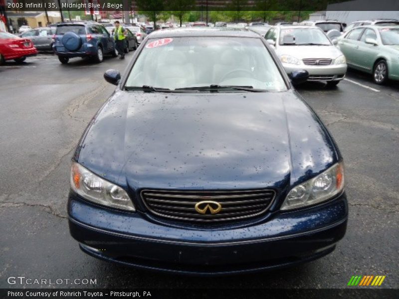 Midnight Blue / Beige 2003 Infiniti I 35