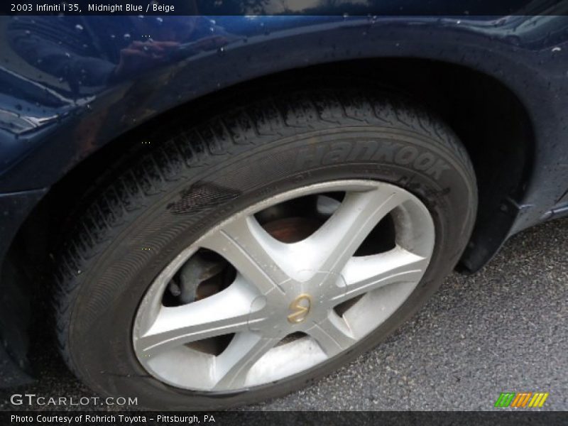 Midnight Blue / Beige 2003 Infiniti I 35