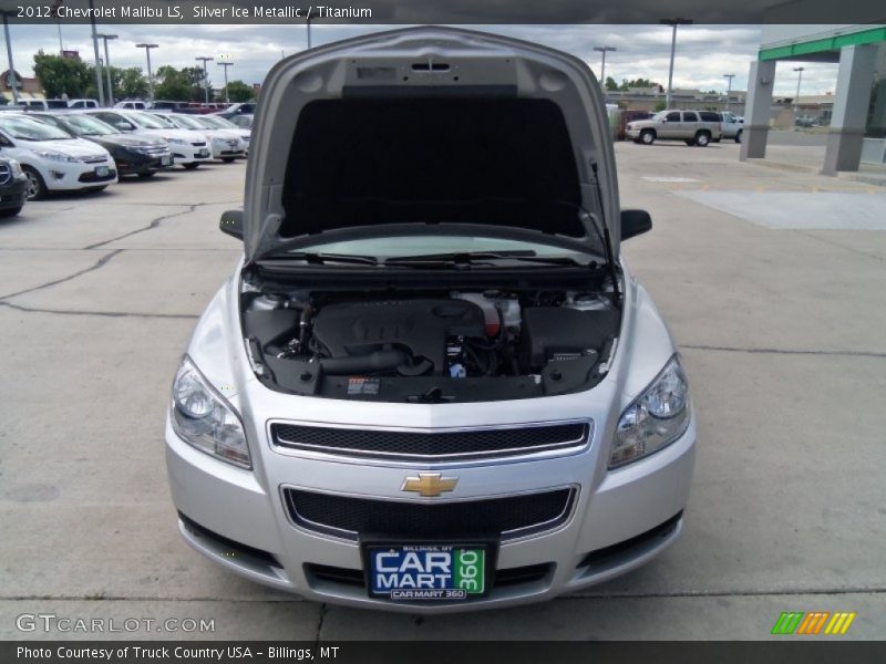Silver Ice Metallic / Titanium 2012 Chevrolet Malibu LS