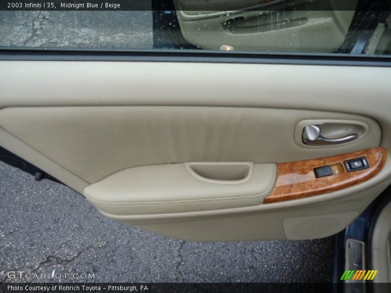 Midnight Blue / Beige 2003 Infiniti I 35