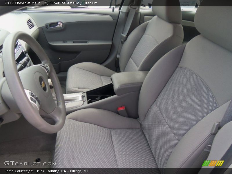 Silver Ice Metallic / Titanium 2012 Chevrolet Malibu LS