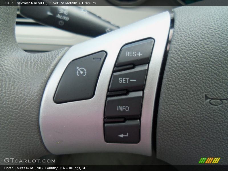 Silver Ice Metallic / Titanium 2012 Chevrolet Malibu LS