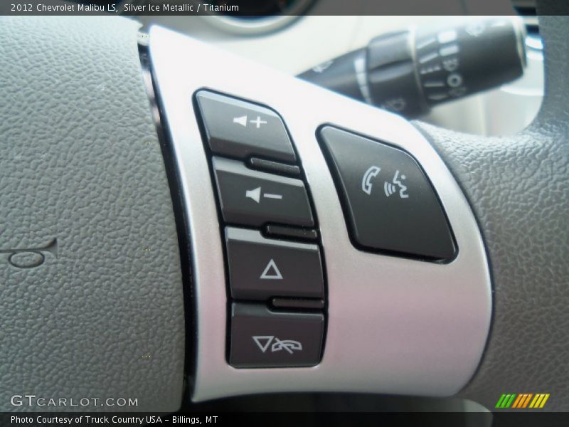 Silver Ice Metallic / Titanium 2012 Chevrolet Malibu LS