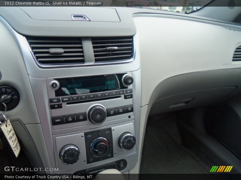 Silver Ice Metallic / Titanium 2012 Chevrolet Malibu LS