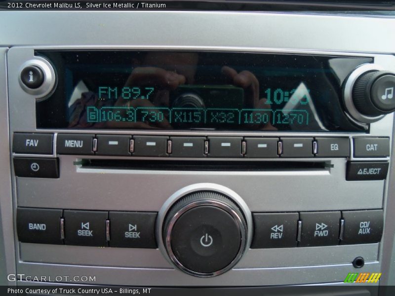 Silver Ice Metallic / Titanium 2012 Chevrolet Malibu LS