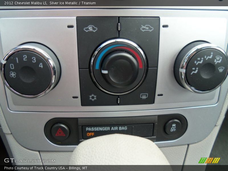 Silver Ice Metallic / Titanium 2012 Chevrolet Malibu LS