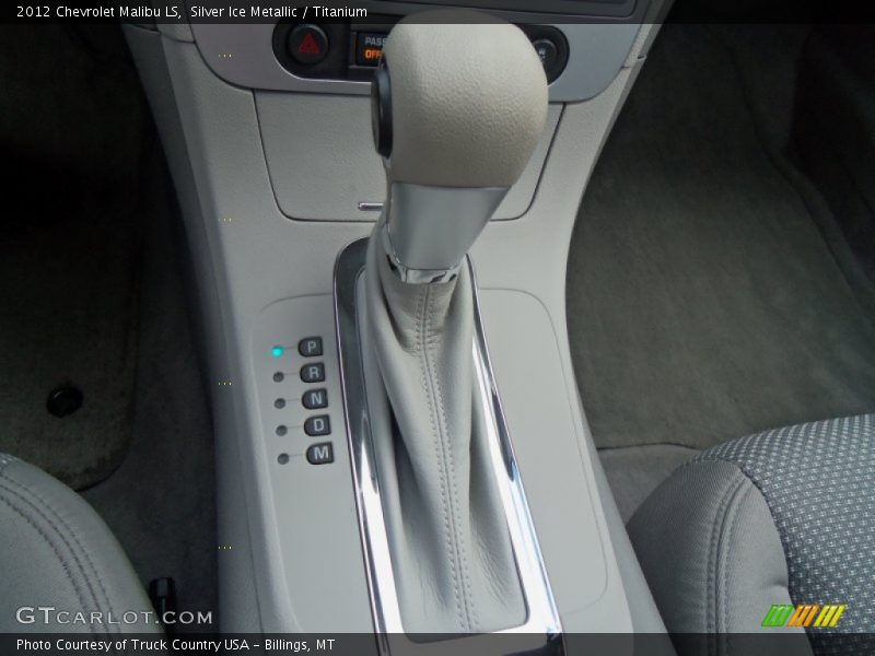 Silver Ice Metallic / Titanium 2012 Chevrolet Malibu LS