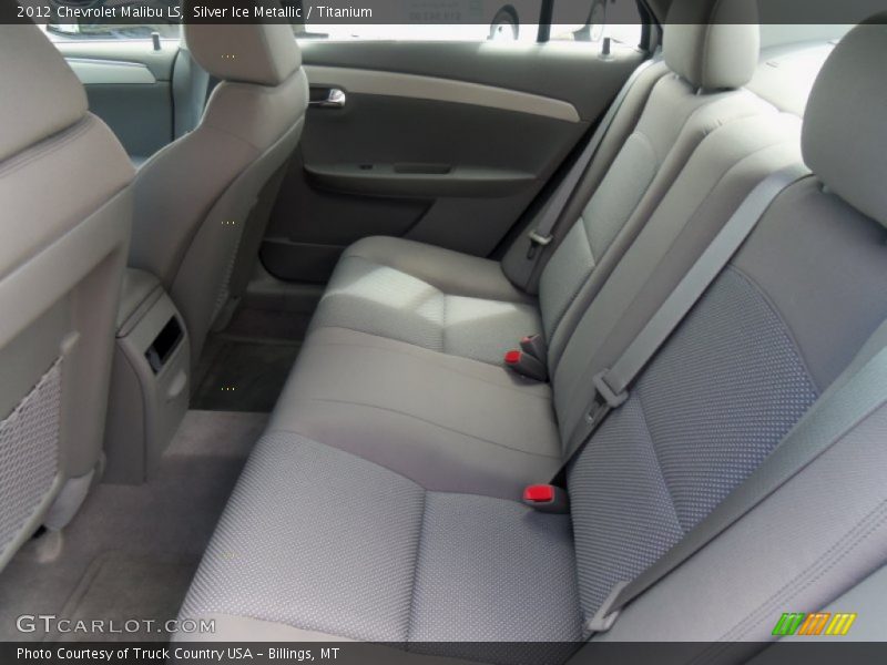 Silver Ice Metallic / Titanium 2012 Chevrolet Malibu LS