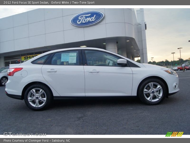  2012 Focus SE Sport Sedan Oxford White