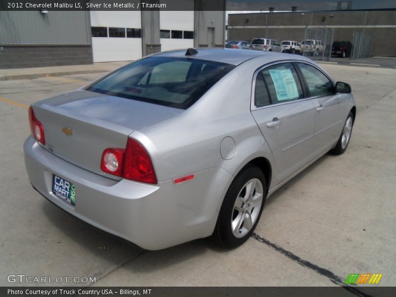 Silver Ice Metallic / Titanium 2012 Chevrolet Malibu LS
