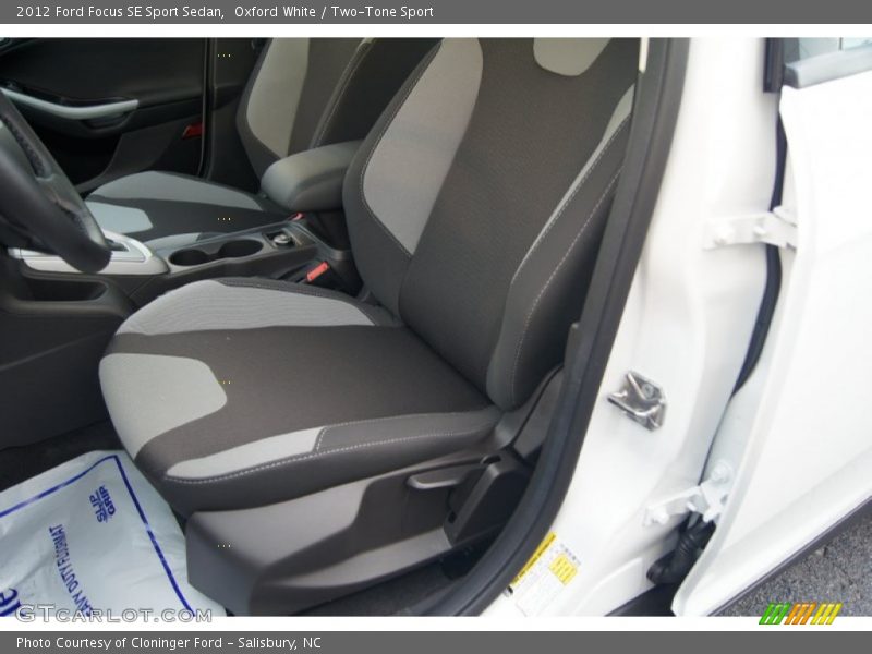 Front Seat of 2012 Focus SE Sport Sedan