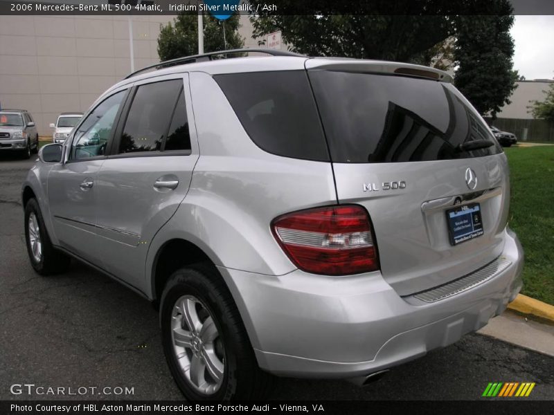 Iridium Silver Metallic / Ash 2006 Mercedes-Benz ML 500 4Matic