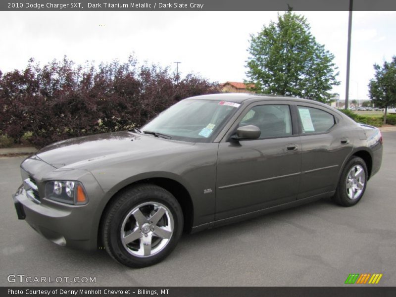 Dark Titanium Metallic / Dark Slate Gray 2010 Dodge Charger SXT