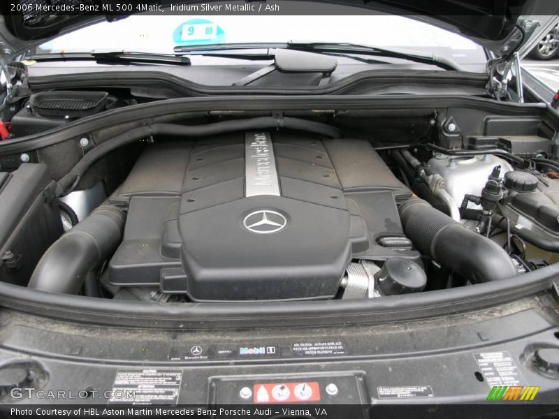 Iridium Silver Metallic / Ash 2006 Mercedes-Benz ML 500 4Matic