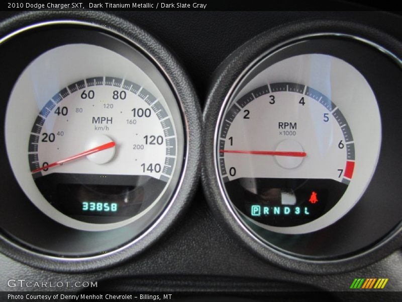 Dark Titanium Metallic / Dark Slate Gray 2010 Dodge Charger SXT