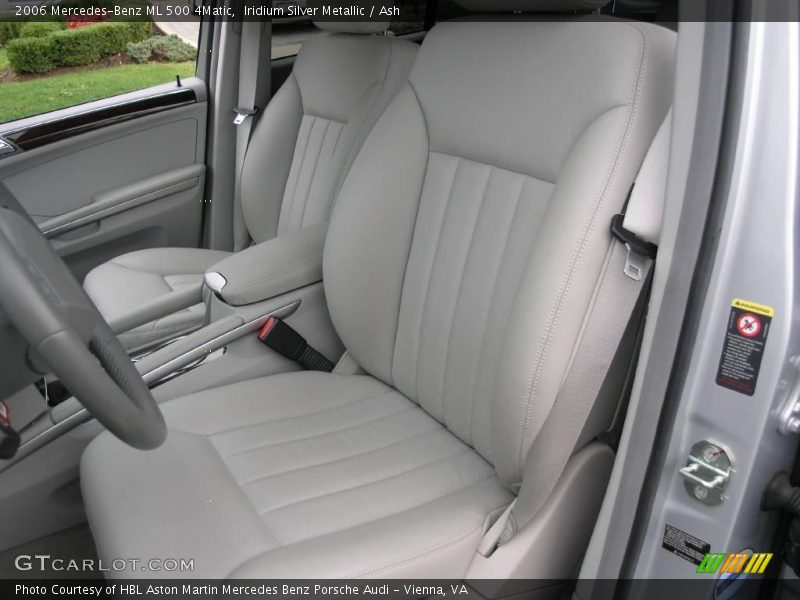 Iridium Silver Metallic / Ash 2006 Mercedes-Benz ML 500 4Matic