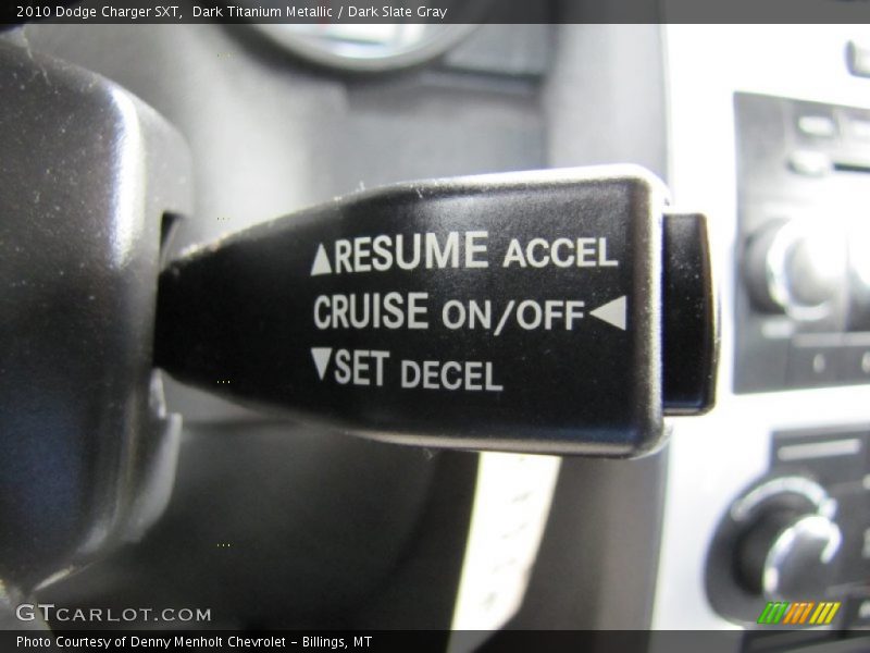 Dark Titanium Metallic / Dark Slate Gray 2010 Dodge Charger SXT