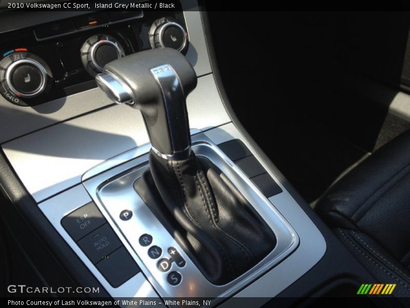 Island Grey Metallic / Black 2010 Volkswagen CC Sport