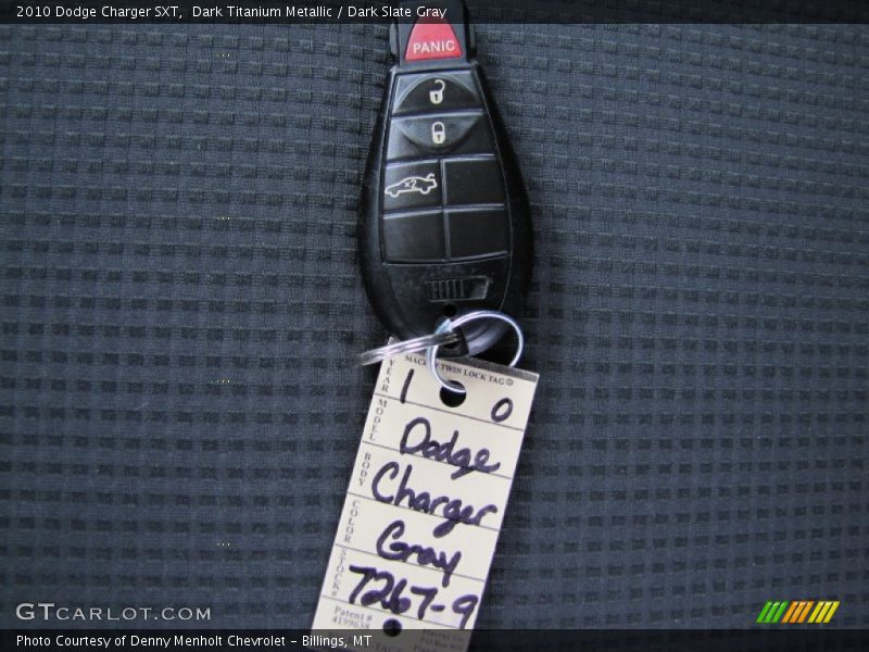 Keys of 2010 Charger SXT