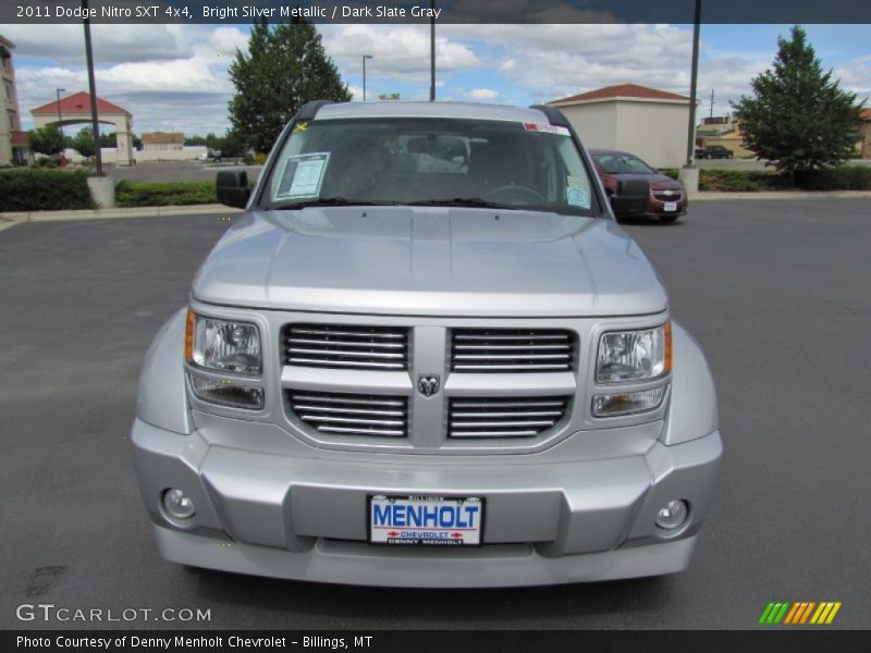 Bright Silver Metallic / Dark Slate Gray 2011 Dodge Nitro SXT 4x4