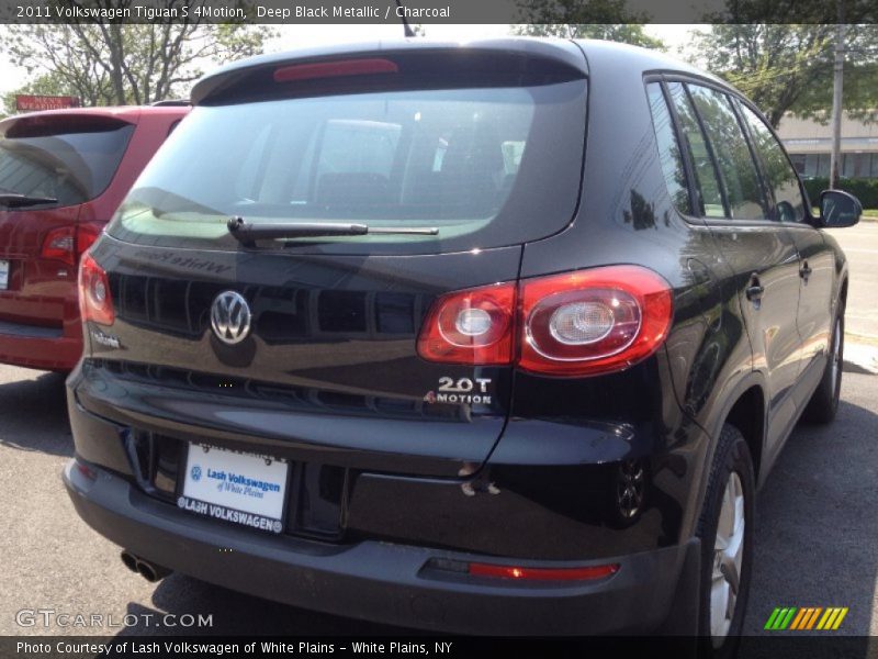 Deep Black Metallic / Charcoal 2011 Volkswagen Tiguan S 4Motion