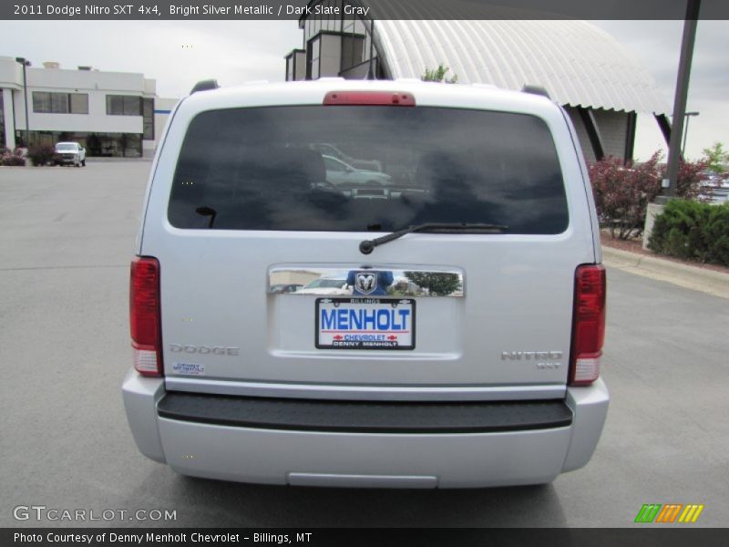 Bright Silver Metallic / Dark Slate Gray 2011 Dodge Nitro SXT 4x4
