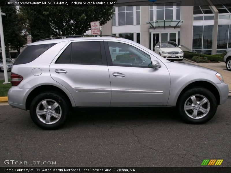 Iridium Silver Metallic / Ash 2006 Mercedes-Benz ML 500 4Matic