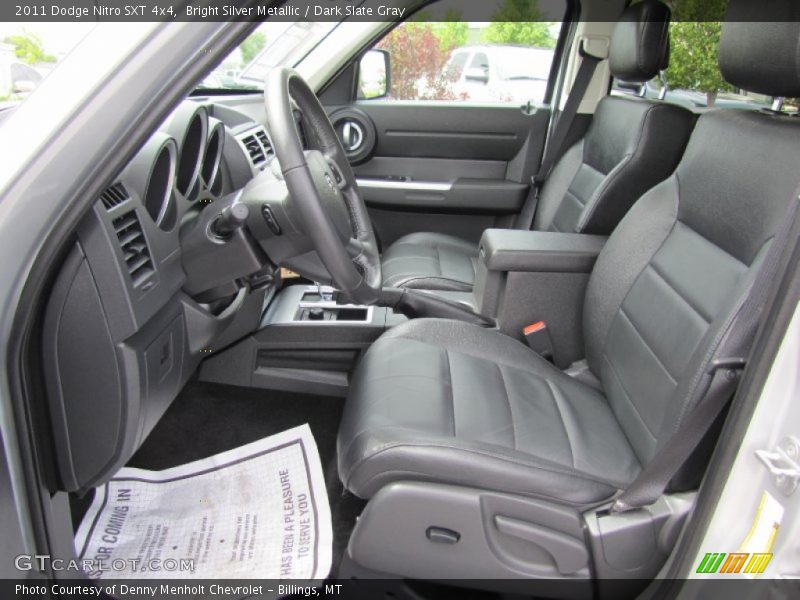 Front Seat of 2011 Nitro SXT 4x4