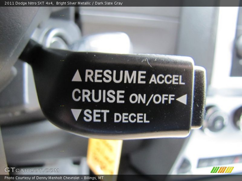 Bright Silver Metallic / Dark Slate Gray 2011 Dodge Nitro SXT 4x4