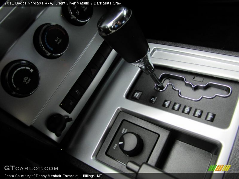 Bright Silver Metallic / Dark Slate Gray 2011 Dodge Nitro SXT 4x4