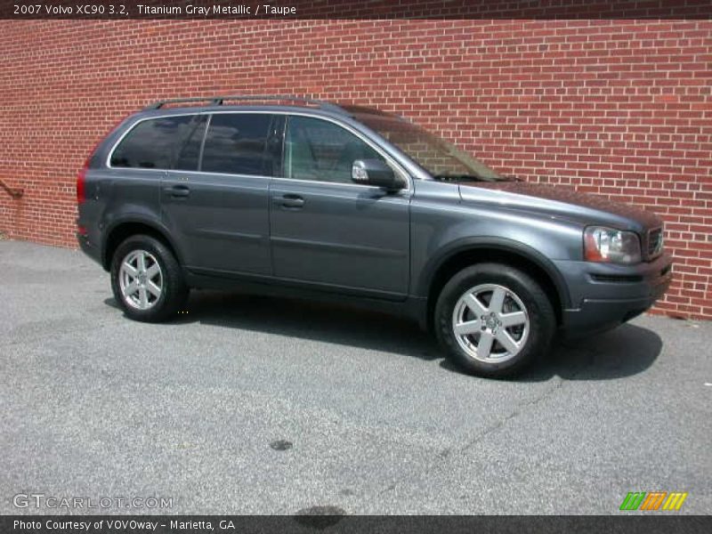 Titanium Gray Metallic / Taupe 2007 Volvo XC90 3.2