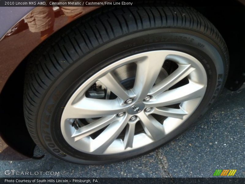 Cinnamon Metallic / Cashmere/Fine Line Ebony 2010 Lincoln MKS AWD