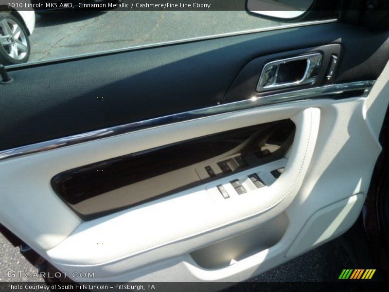 Cinnamon Metallic / Cashmere/Fine Line Ebony 2010 Lincoln MKS AWD