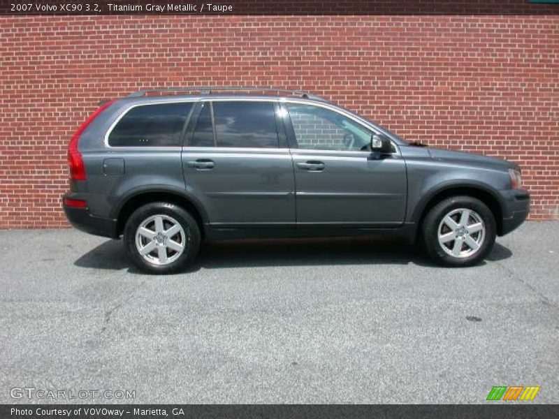 Titanium Gray Metallic / Taupe 2007 Volvo XC90 3.2