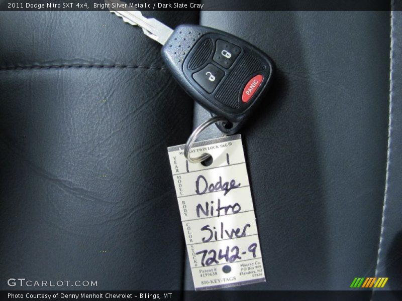 Keys of 2011 Nitro SXT 4x4