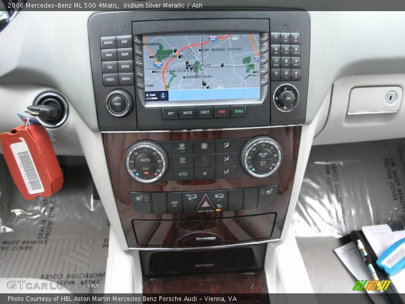 Iridium Silver Metallic / Ash 2006 Mercedes-Benz ML 500 4Matic