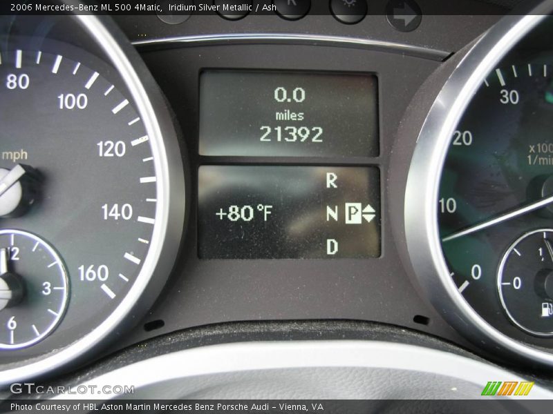 Iridium Silver Metallic / Ash 2006 Mercedes-Benz ML 500 4Matic