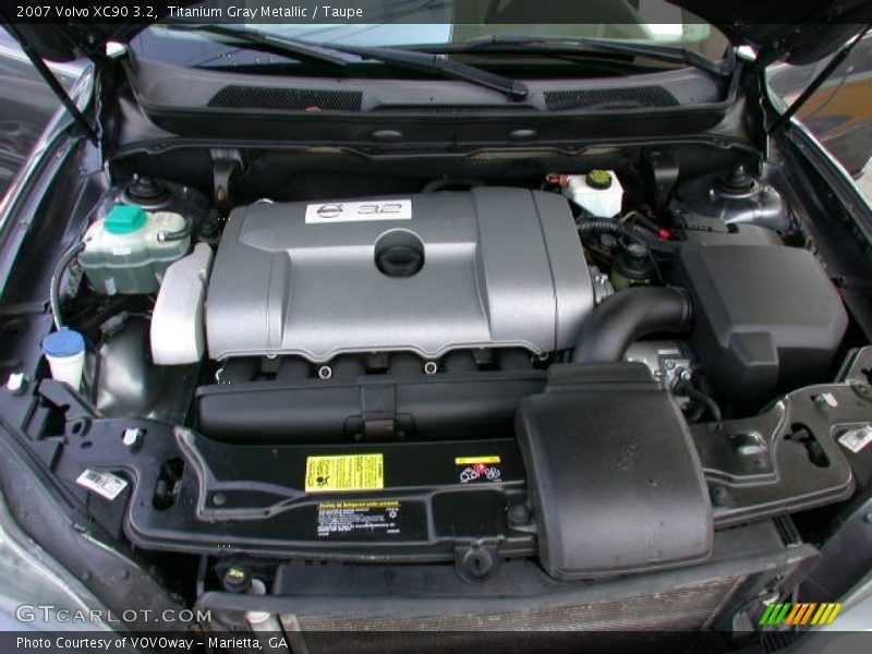 Titanium Gray Metallic / Taupe 2007 Volvo XC90 3.2
