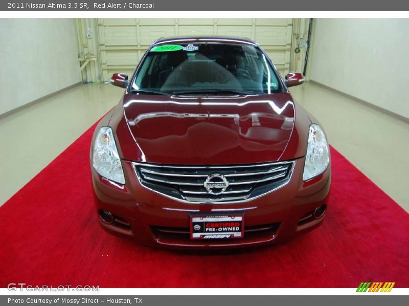 Red Alert / Charcoal 2011 Nissan Altima 3.5 SR
