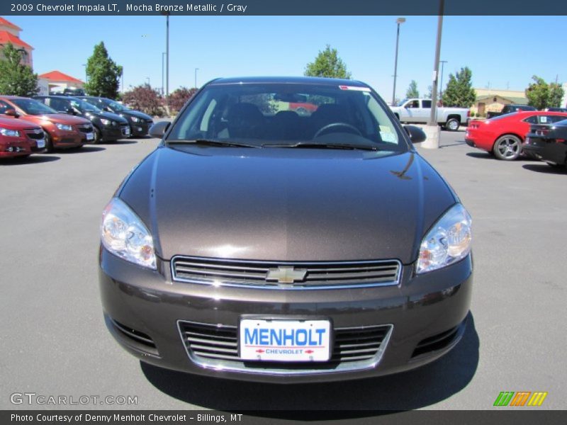 Mocha Bronze Metallic / Gray 2009 Chevrolet Impala LT