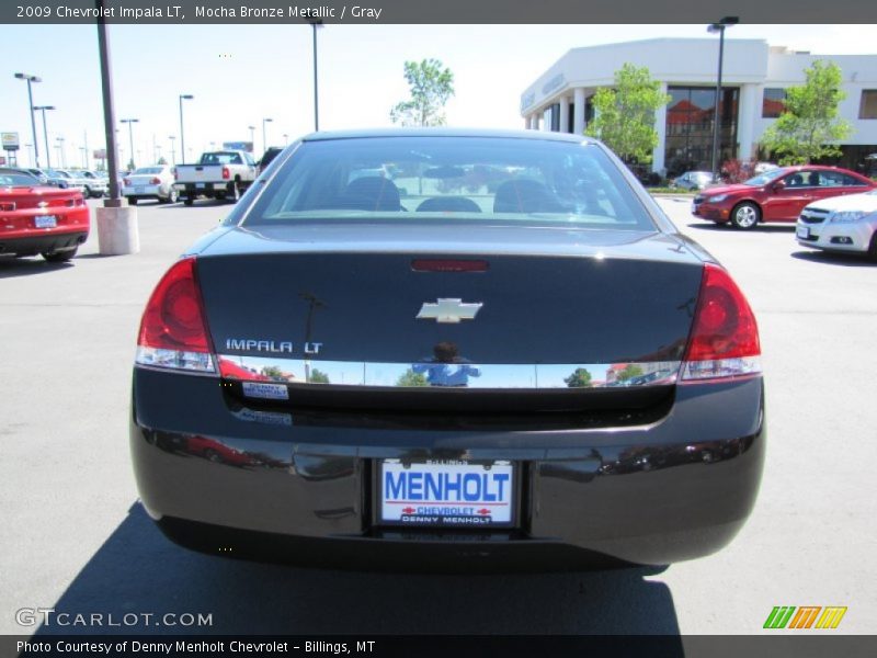 Mocha Bronze Metallic / Gray 2009 Chevrolet Impala LT