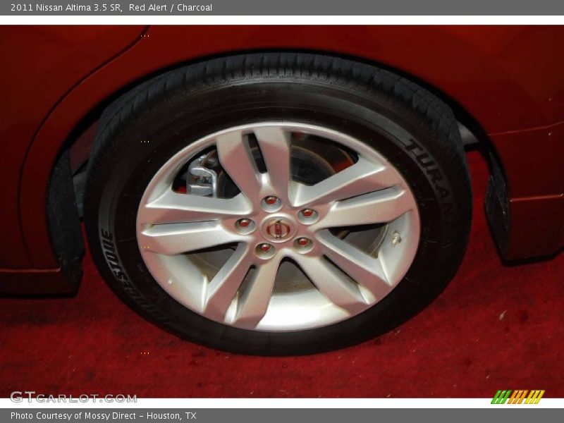 Red Alert / Charcoal 2011 Nissan Altima 3.5 SR