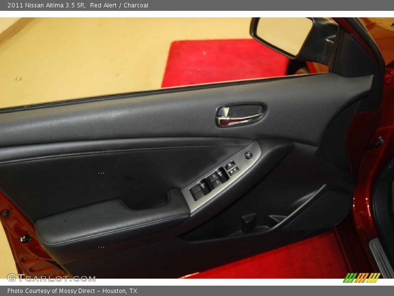 Red Alert / Charcoal 2011 Nissan Altima 3.5 SR