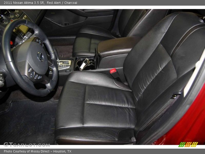 Red Alert / Charcoal 2011 Nissan Altima 3.5 SR