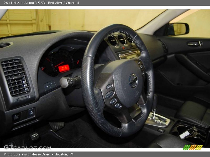Red Alert / Charcoal 2011 Nissan Altima 3.5 SR