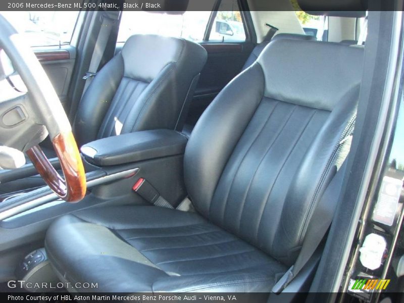 Black / Black 2006 Mercedes-Benz ML 500 4Matic