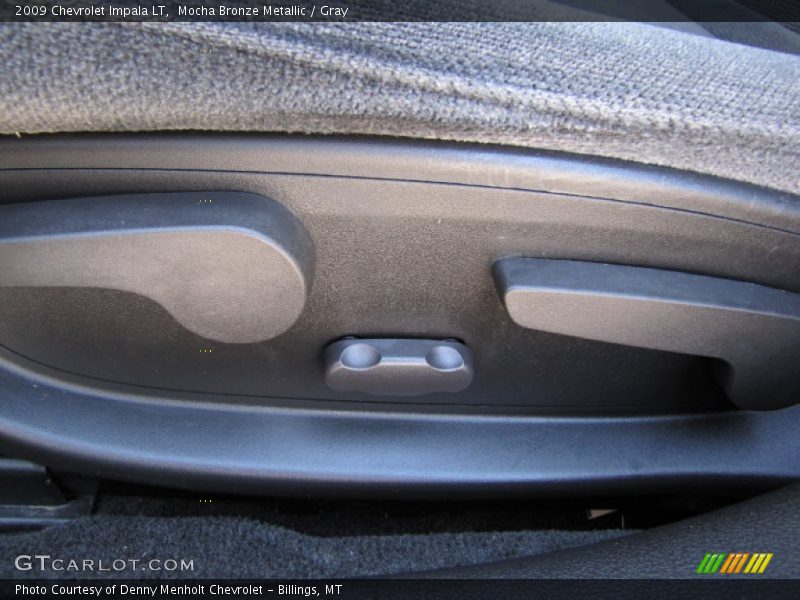Mocha Bronze Metallic / Gray 2009 Chevrolet Impala LT