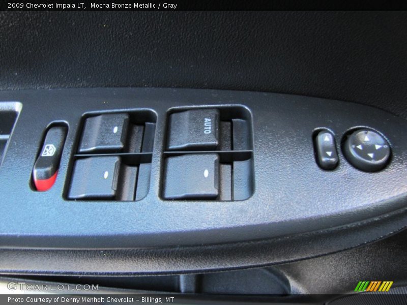 Mocha Bronze Metallic / Gray 2009 Chevrolet Impala LT