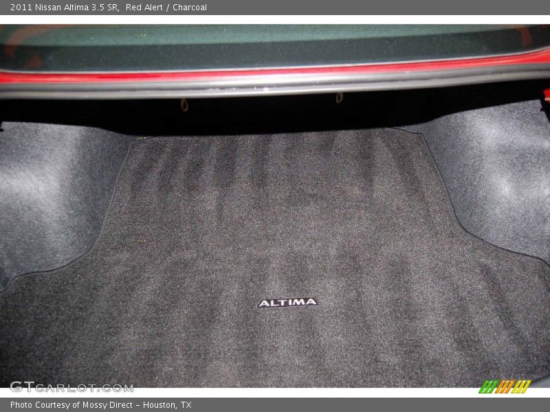 Red Alert / Charcoal 2011 Nissan Altima 3.5 SR